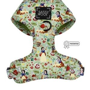 Sassy Woof Disney Snow White Adjustable Dog Harness - Size S